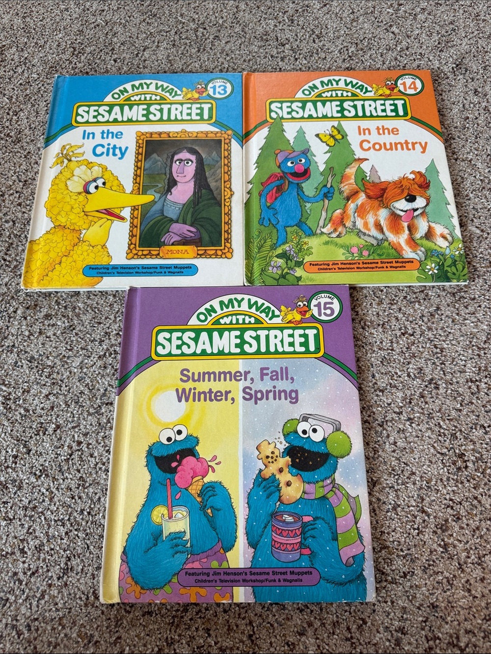 Sesame Street "On My Way" Board Book Vintage Collection - Picture 9 of 9